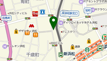 名鉄協商カーシェア カリテコ 浜松鍛冶町第2の地図画像