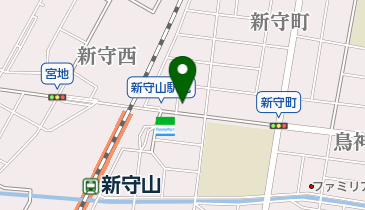 名鉄協商カーシェア カリテコ 新守山駅前の地図画像