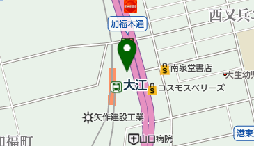 名鉄協商カーシェア カリテコ 大江駅前ロータリーの地図画像