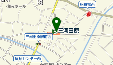 名鉄協商カーシェア カリテコ 三河田原駅(豊鉄パーキング内)の地図画像