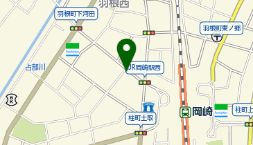 名鉄協商カーシェア カリテコ JR岡崎駅前の地図画像