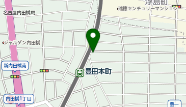 名鉄協商カーシェア カリテコ 豊田本町駅北の地図画像