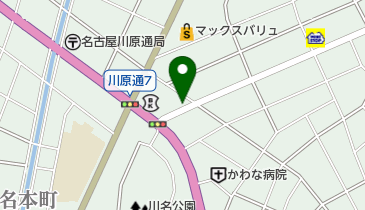 名鉄協商カーシェア カリテコ 山花町の地図画像