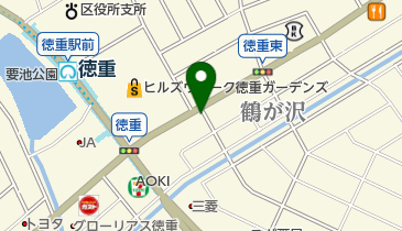 名鉄協商カーシェア カリテコ 徳重の地図画像