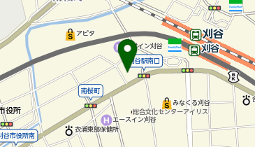 名鉄協商カーシェア カリテコ 刈谷南口第2の地図画像