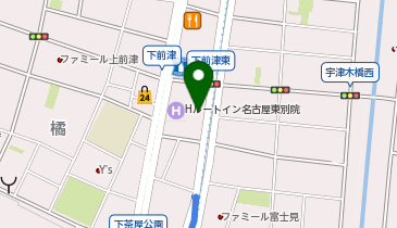 名鉄協商カーシェア カリテコ 前津通の地図画像