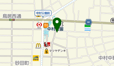 名鉄協商カーシェア カリテコ 中村公園第13の地図画像