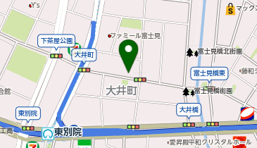 名鉄協商カーシェア カリテコ 大井町第4の地図画像