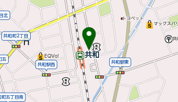 名鉄協商カーシェア カリテコ 共和駅前第2の地図画像