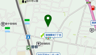 名鉄協商カーシェア カリテコ 阪急曽根駅東の地図画像