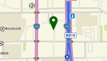 名鉄協商カーシェア カリテコ 大阪喜連西5丁目の地図画像