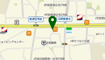 名鉄協商カーシェア カリテコ 大阪瓜破東1丁目第1の地図画像