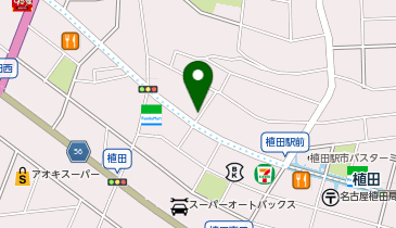 名鉄協商カーシェア カリテコ 植田一丁目第3の地図画像