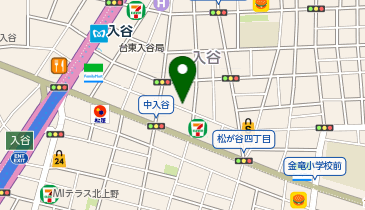 名鉄協商カーシェア カリテコ 台東入谷1丁目の地図画像