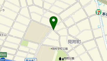 名鉄協商カーシェア カリテコ 城山中学校東の地図画像