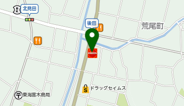 ニコニコレンタカー 東海店の地図画像