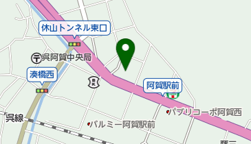 ニコニコレンタカー 阿賀駅前店の地図画像