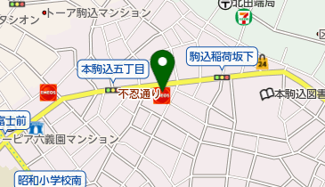 ニコニコレンタカー 本駒込店の地図画像