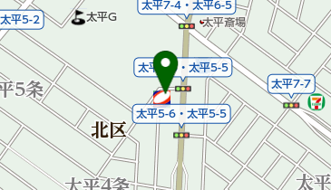 ニコニコレンタカー 札幌太平店の地図画像