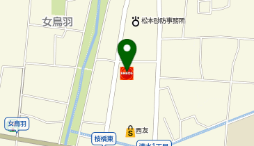 ニコニコレンタカー 松本元町店の地図画像