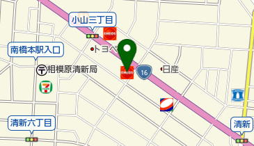 ニコニコレンタカー 相模原南橋本店の地図画像