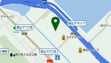 ニコニコレンタカー YH新山下店の地図画像