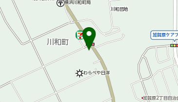 ニコニコレンタカー YH都筑川和町店の地図画像