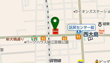 ニコニコレンタカー 西大島駅前店の地図画像