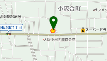 ニコニコレンタカー 八尾山本店の地図画像