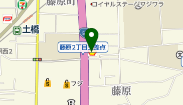 ニコニコレンタカー 松山藤原町店の地図画像