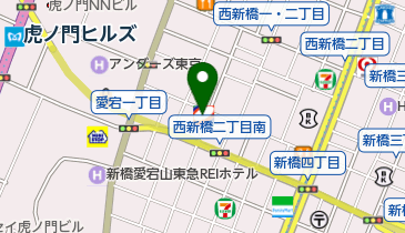 ニコニコレンタカー 西新橋店の地図画像
