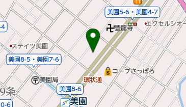 ニコニコレンタカー 札幌美園店の地図画像