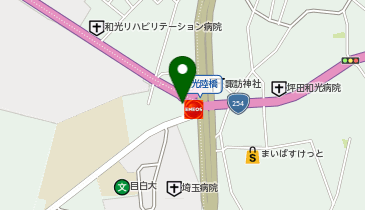 ニコニコレンタカー 和光諏訪店の地図画像