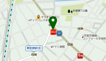 ニコニコレンタカー さいたま本郷町店の地図画像