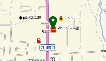 ニコニコレンタカー 松本南店の地図画像