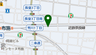 ニコニコレンタカー 近鉄布施駅前店の地図画像