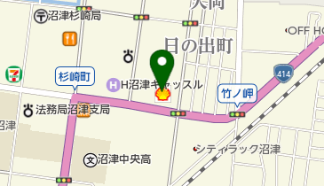 ニコニコレンタカー 沼津日の出店の地図画像