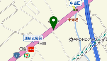 ニコニコレンタカー 静岡国吉田店の地図画像