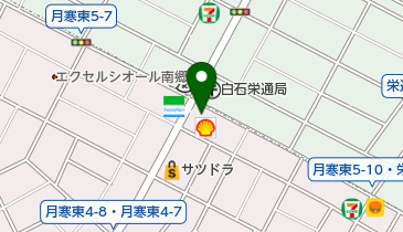 ニコニコレンタカー 月寒東5条店の地図画像