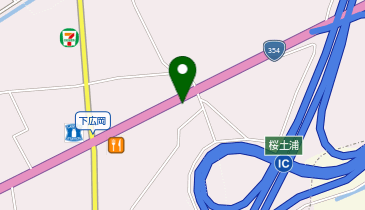 ニコニコレンタカー つくば下広岡店の地図画像