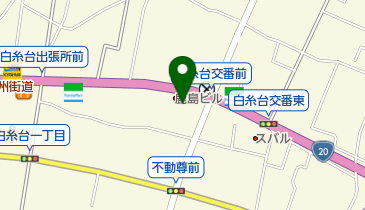 ニコニコレンタカー YH府中白糸台店の地図画像