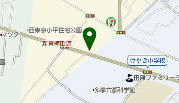 ニコニコレンタカー YH新青梅田無店の地図画像