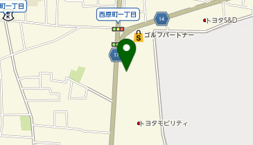 ニコニコレンタカー イエローハット府中西原町店の地図画像