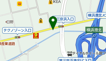 ニコニコレンタカー 横浜折本町店の地図画像