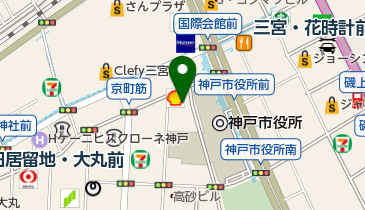 ニコニコレンタカー 三宮神戸市役所前店の地図画像