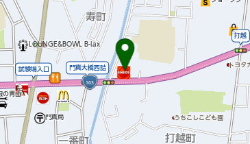 ニコニコレンタカー 門真店の地図画像