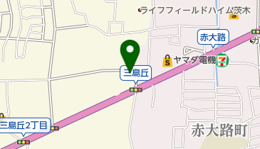 ニコニコレンタカー YH茨木太田店の地図画像