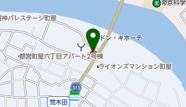 ニコニコレンタカー 荒川町屋6丁目店の地図画像