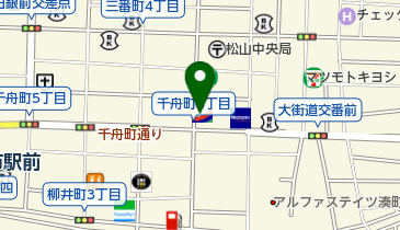 ニコニコレンタカー 松山千舟町店の地図画像