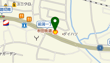 ニコニコレンタカー 盛岡前潟店の地図画像